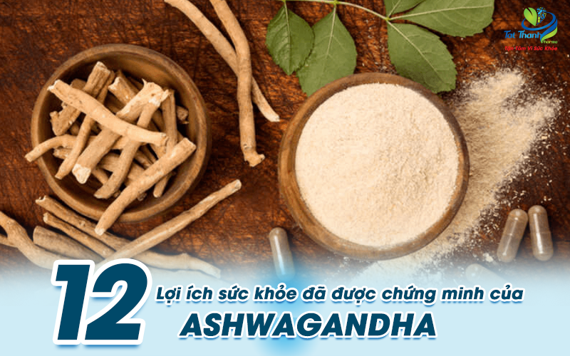 12 lợi ích sức khỏe đã được chứng minh của Ashwagandha